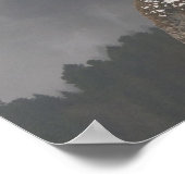 Poster Brouillard d'hiver à Pieniny (Coin)