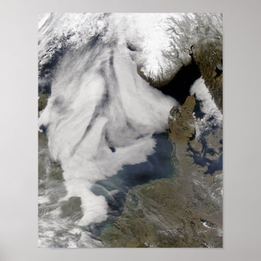 Poster Brouillard en mer du Nord 2 (Devant)