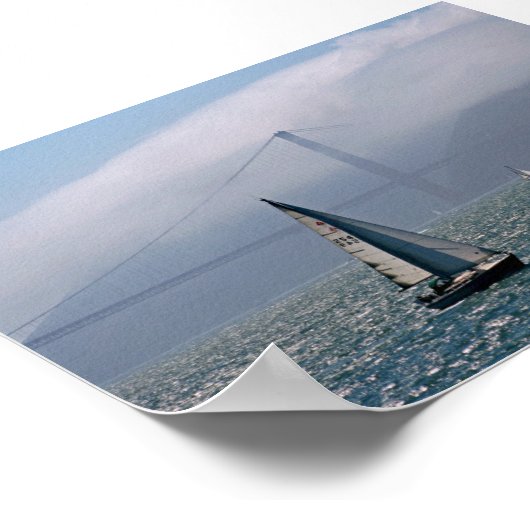 Poster Brouillard et voile (Coin)