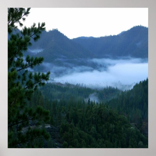 Poster Brouillard matinal.... (Devant)