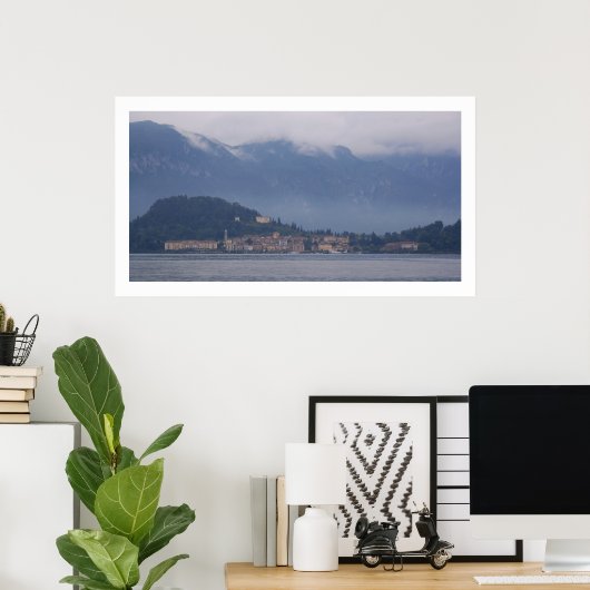 Poster Brouillard matinal (Bureau à domicile)