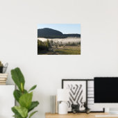 Poster Brouillard matinal dans les Adirondacks 5 (Bureau à domicile)