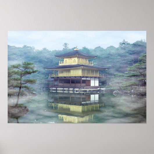 Poster Brouillard sur le pavillon d'or (Devant)