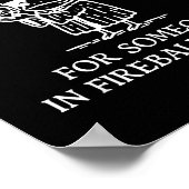 Poster Brouillard Vous Parlez Beaucoup Pour Quelqu'un Dan (Coin)