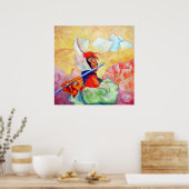 POSTER BROUILLEMENT DANS LE VENT (Cuisine)