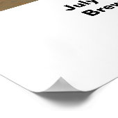 Poster Brouwerij Arts Center (Hoek)