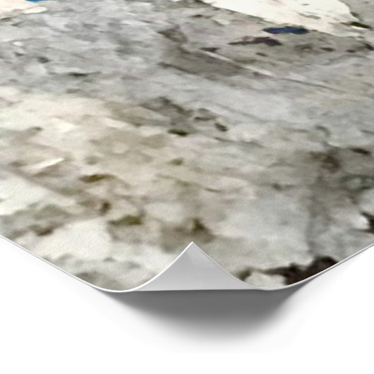 Poster Brown and red wallpaper (Coin)