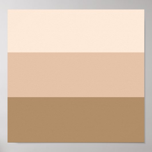 Poster Brown Ombre strié (Devant)