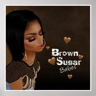 Poster Brown pour bébés sucre 1