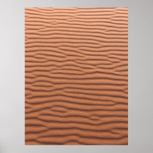 Poster Brown sand