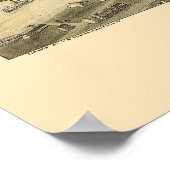 Poster Brownsville, PA Carte panoramique - 1902 (Coin)