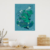 Poster Broyeur (couleur tamisée) (Cuisine)