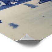 Poster Broyeur Delft Blue Vintage (Coin)