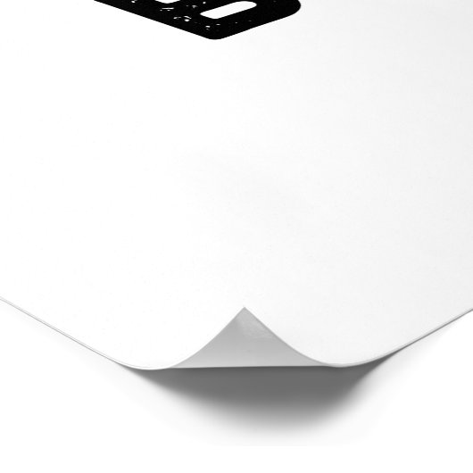 Poster Brr-ger Funny Congélation Burger Pun (Coin)