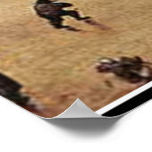 Poster Bruegel l'Ancien, Paysage d'hiver, art (Coin)