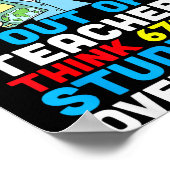 Poster Bruh 6 Out Of 7 Teachers Think 67 Percent Students (Coin)