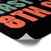 Poster Bruh C'est mon premier jour de 8e année de retour  (Coin)