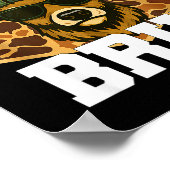 Poster Bruh Deer Funny Deer Hunting Camo Hat Youth Teens  (Coin)