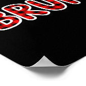 Poster Bruh Funny Christmas Plaid Teens (Coin)