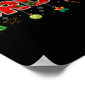 Poster Bruh Funny Christmas Red Plaid Teens Boys Kids Xma (Coin)