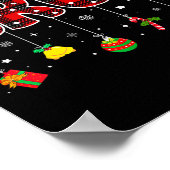 Poster Bruh Funny Christmas Red Plaid Teens Boys Kids Xma (Coin)