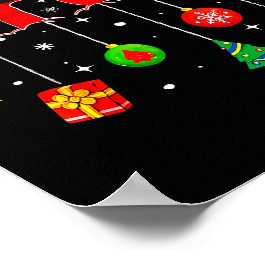 Poster Bruh Funny Christmas Red Plaid Teens Boys Kids Xma (Coin)