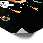 Poster Bruh Funny Christmas Red Plaid Teens Boys Kids Xma (Coin)