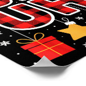 Poster Bruh. Funny Pajama Style Christmas Bruh (Coin)