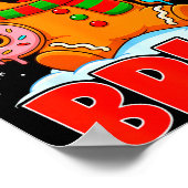 Poster Bruh Gingerbread Six Seven 67 Ice Cream Drip Chris (Coin)