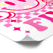 Poster Bruh I'm Five 5 5th Birthday Girls Groovy 5 Years (Coin)