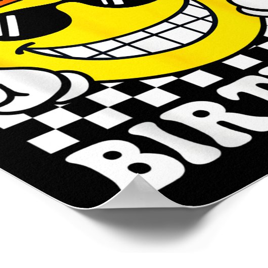 Poster Bruh It's My Birthday Peace Sign Smile Birthday Fo (Coin)