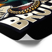 Poster Bruh Mallard Duck Funny Duck Hunting Humor (Coin)