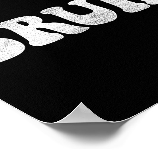 Poster Bruh Mème Pâques Jour Funny Bunny Oeufs Ados Garço (Coin)