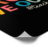 Poster Bruh Nous Sortons Enseignants Dernier Jour De L'Éc (Coin)