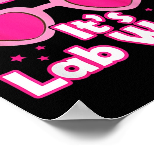 Poster Bruh Pink Lab Week 2024 Médicale Lab Science Lab T (Coin)
