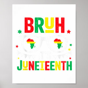 Poster Bruh Sa 19ème Liberté Juin 19 1865 Africain