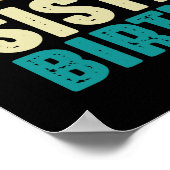 Poster Bruh Son Anniversaire de Ma Soeur Funny Soeur Frèr (Coin)