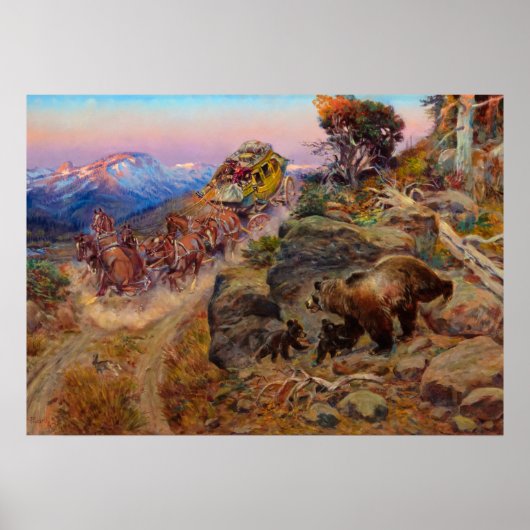 Poster Bruin Not Bunny Turned the Leaders, 1924, par Russ (Devant)