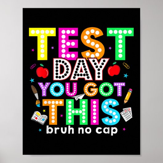 Poster Bruit Son Jour De Test Vous Avez Ce Jour De Test E (Devant)