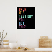 Poster Bruit Son Jour Test Test Test Test Jour Enseignant (Cuisine)