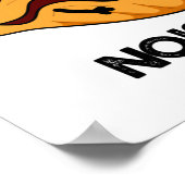 Poster Bruit-ter Funny Bruyant Oyster Pun (Coin)