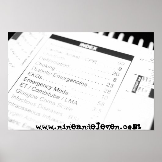 Poster Brûle. (Devant)