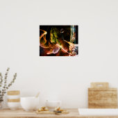 Poster brûle. (Cuisine)