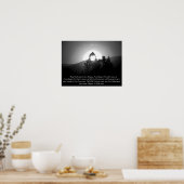 Poster Brûlé par un rayon de lune avec Irish Blessing (Cuisine)