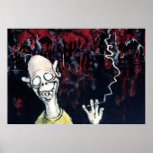 POSTER "BRÛLER LE BÉBÉ" (Devant)