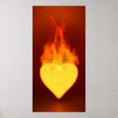 Poster Brûler le coeur (Devant)