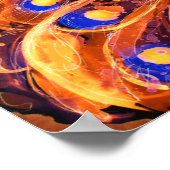 Poster Brûler Phoenix Peacock (Coin)