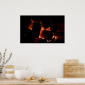 Poster Brûlures hivernales de pompier (Cuisine)