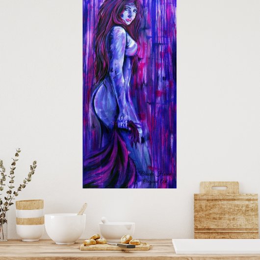 Poster Brume pourpre (Cuisine)