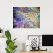 Poster Brume pourpre (Bureau à domicile)